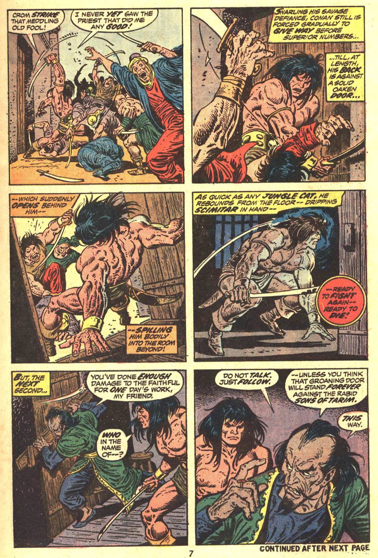 Read online Conan the Barbarian (1970) comic -  Issue #29 - 7