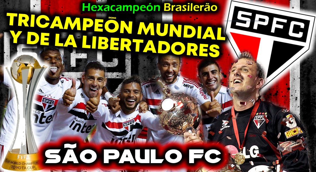 CLUBES DEL MUNDO -  Videos y Fichas con las Historias y Datos de Clubes de todo el Planeta SaoPaulo-Miniatura