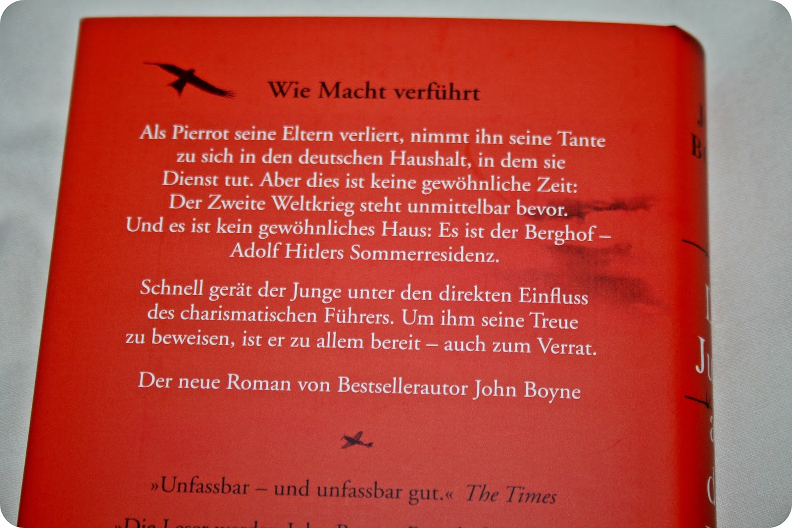 Rezension Der Junge auf dem Berg von John Boyne