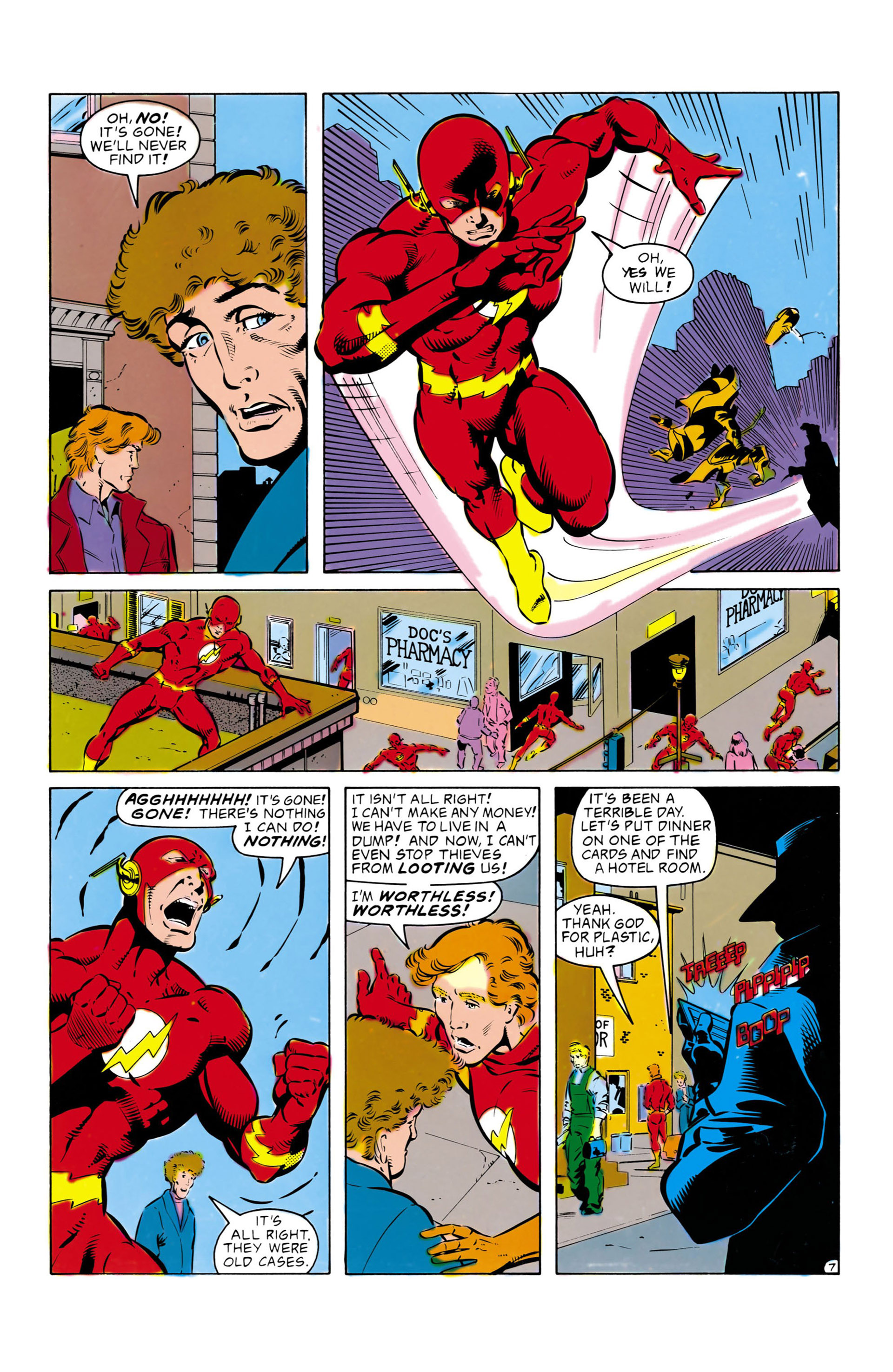 Read online The Flash (1987) comic -  Issue #20 - 8