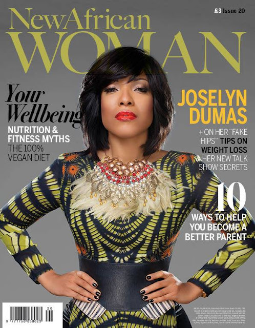 Magazine Covers - Joselyn Dumas on New African Woman