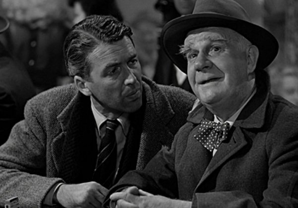 HENRY TRAVERS (1874-1965)  AS CLARENCE ODDBODY - GUARDIAN ANGEL IN, "IT'S A WONDERFUL LIFE"