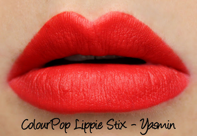 ColourPop Lippie Stix - Yasmin Swatches & Review