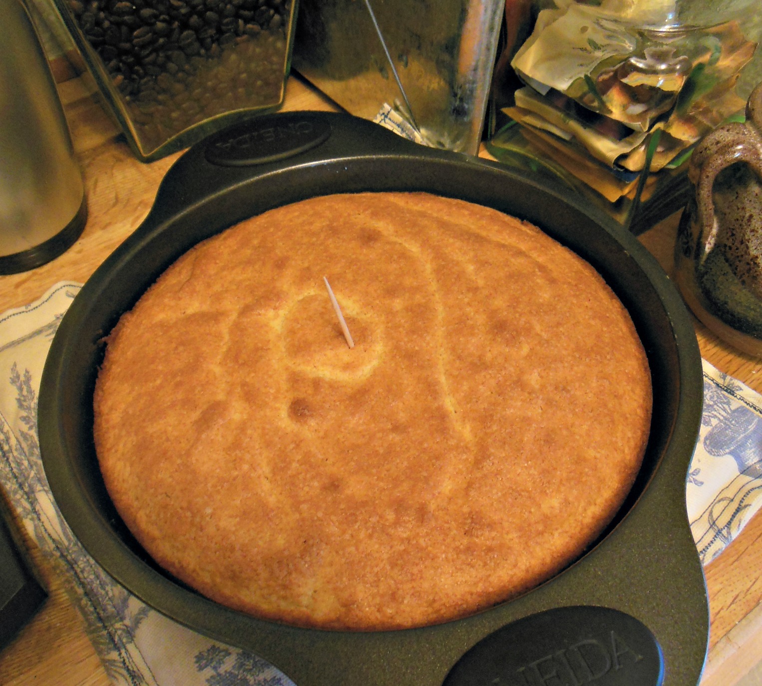 Fannie Farmer's Cottage Pudding Cake, small batch recipe