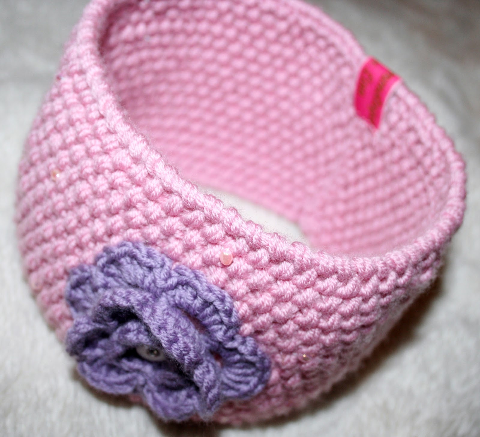 Enkelt Pannebånd Perlestrikk