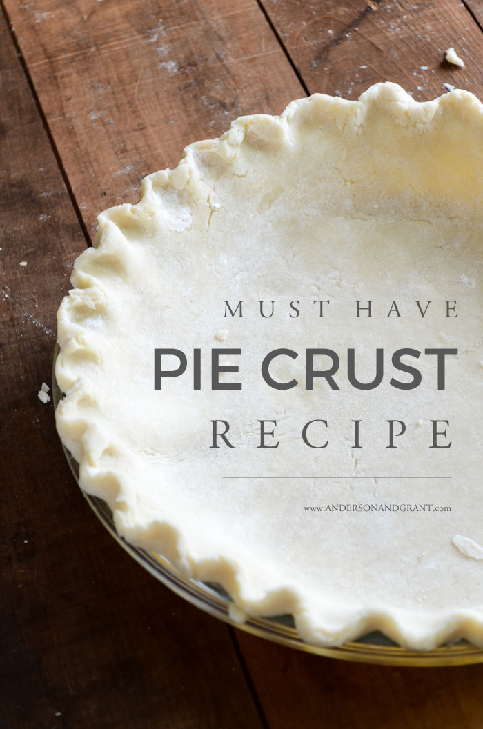 Perfect pie crust