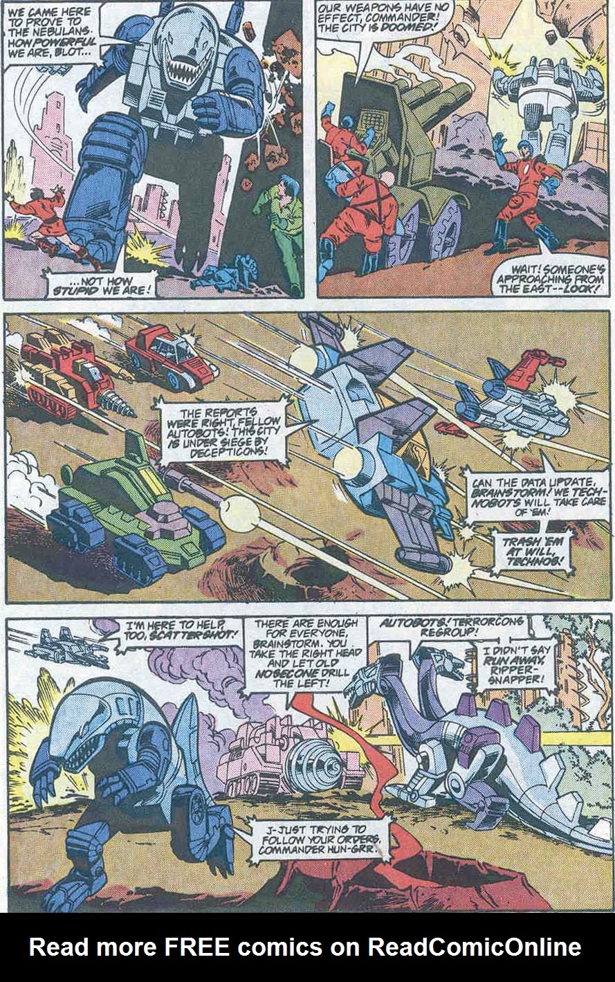Read online The Transformers: Headmasters comic -  Issue #3 - 3