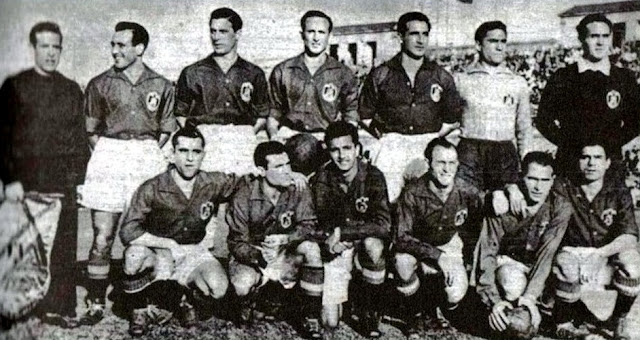 SELECCIÓN DE ESPAÑA en la temporada 194849