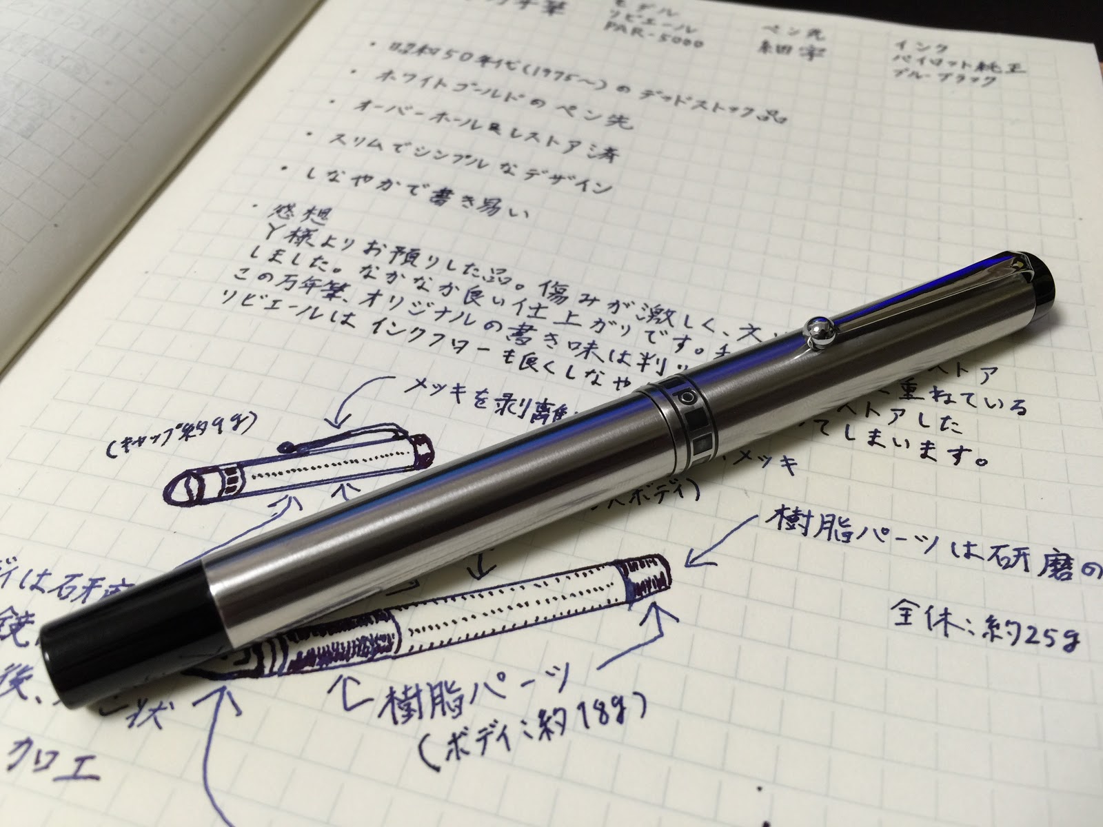 プラチナ万年筆 Riviere V（ファイブ） 最新予約アイテム
