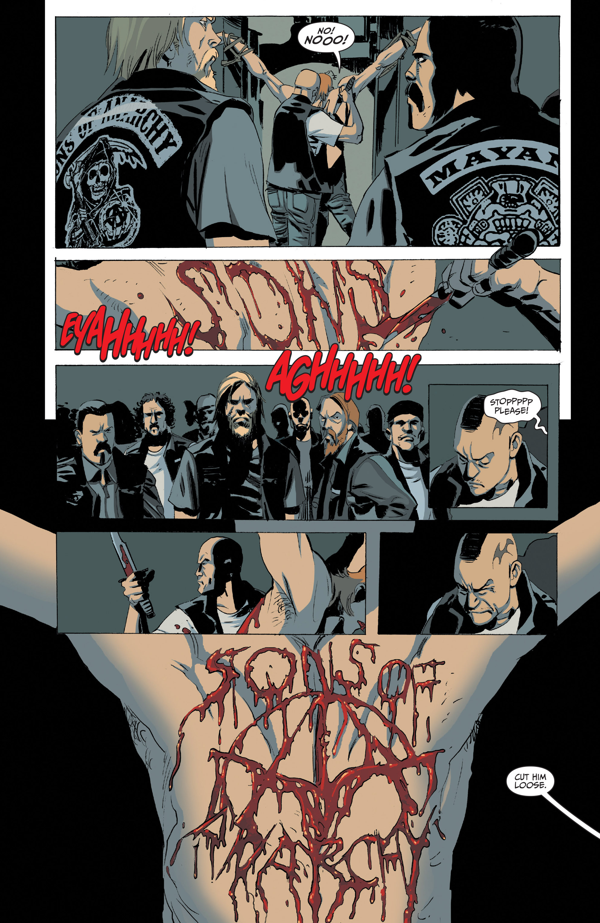 Read online Sons of Anarchy comic -  Issue #22 - 21