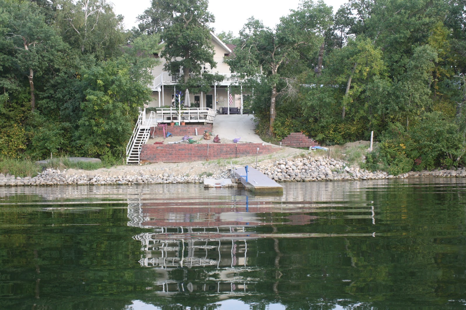 Lake Upsilon North Dakota Lake home pictures from 2012