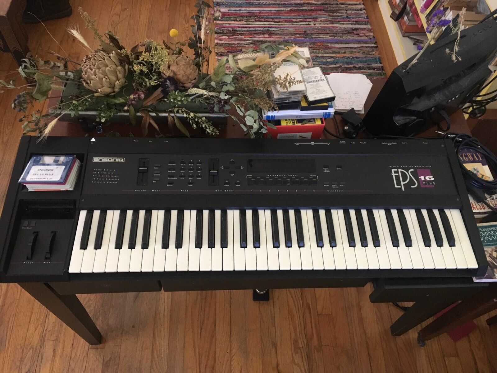 MATRIXSYNTH: Ensoniq EPS-16 Plus Sampler Synth SN EPS-16782