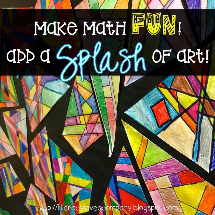 Make math fun by integrating art in the classroom with this colorful geometry lesson.  