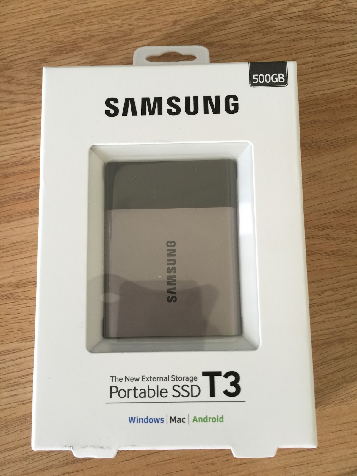 Siêu ổ cứng di động SSD Samsung T3 Portable 500GB USB 3.0 - 2