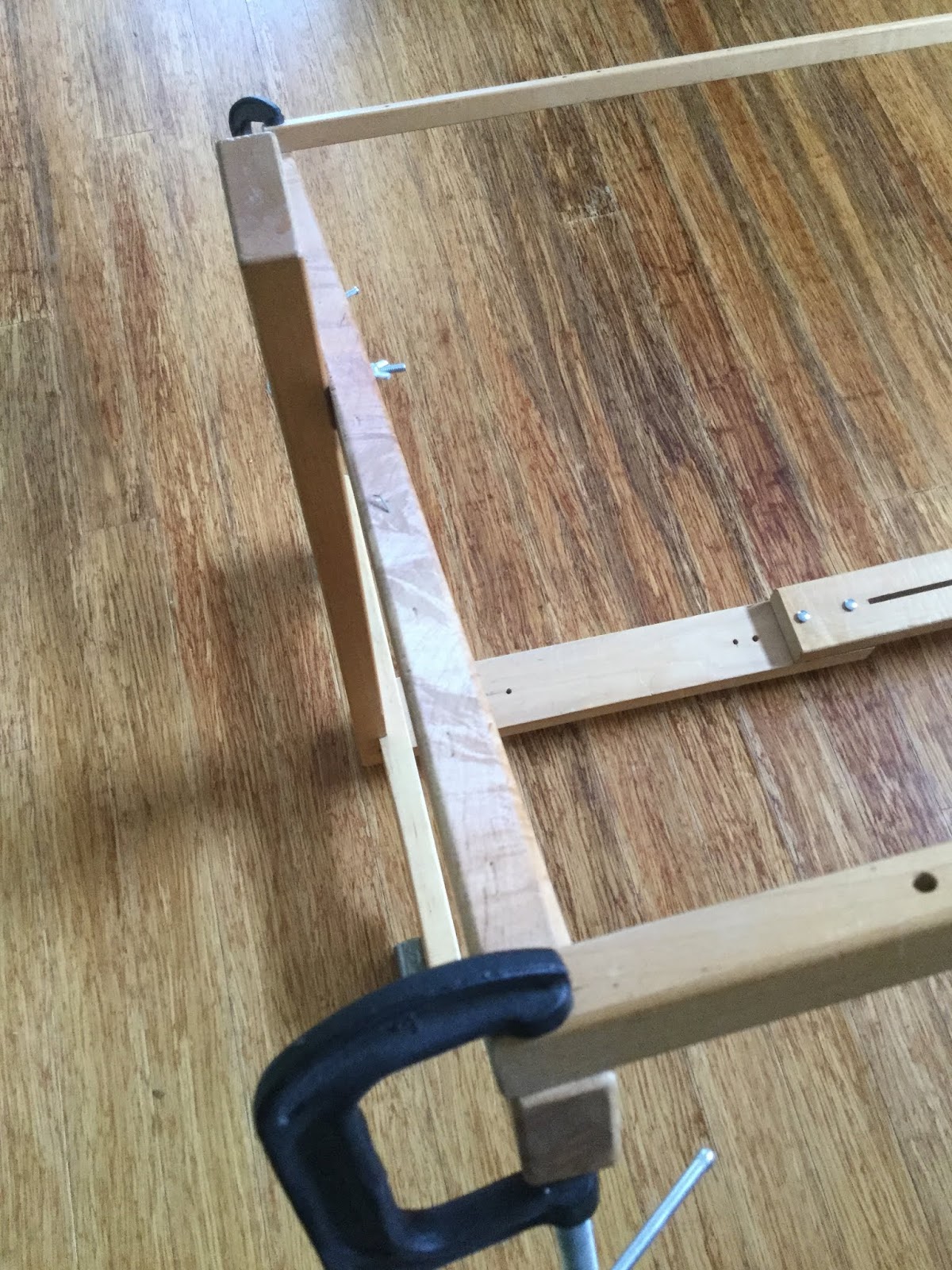 Setting Up a Quilt Frame