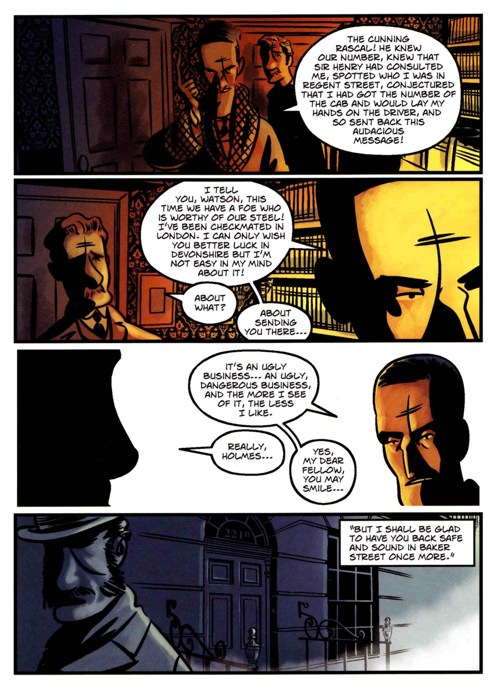 Read online The Hound of the Baskervilles (2009) comic -  Issue # TPB - 58