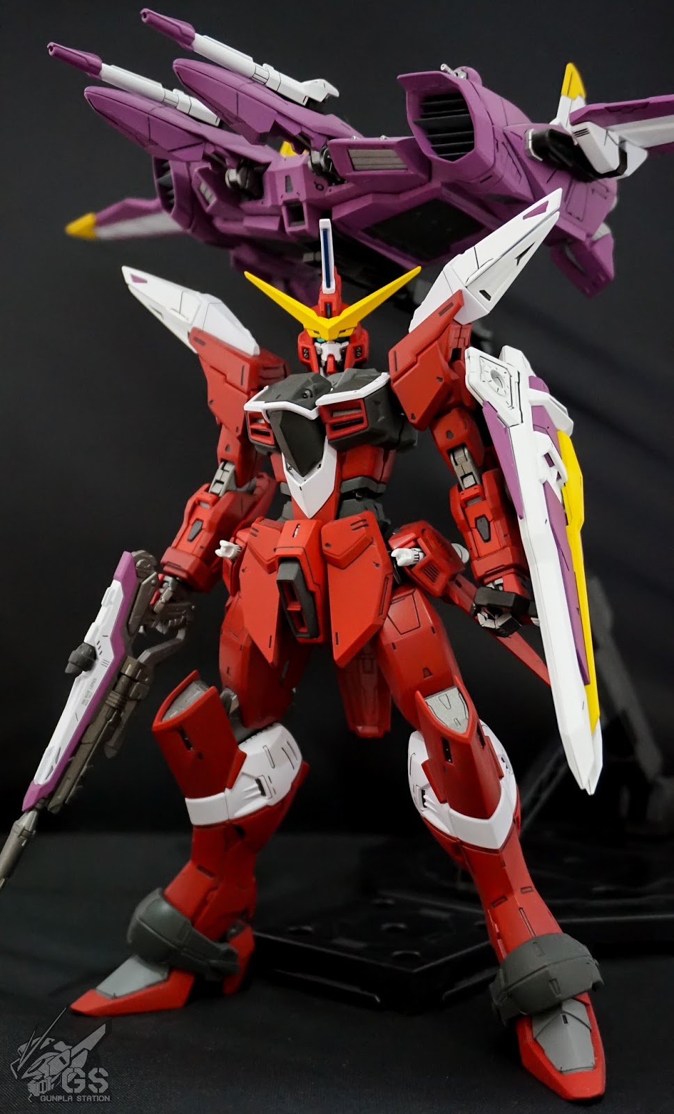 GUNPLA STATION MG 1/100 Justice Gundam [Painted Build]