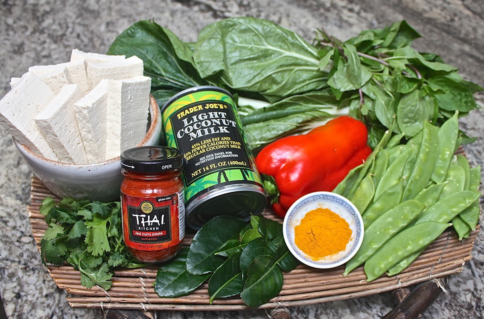 Lemongrass & Thyme Grilled Tofu Curry