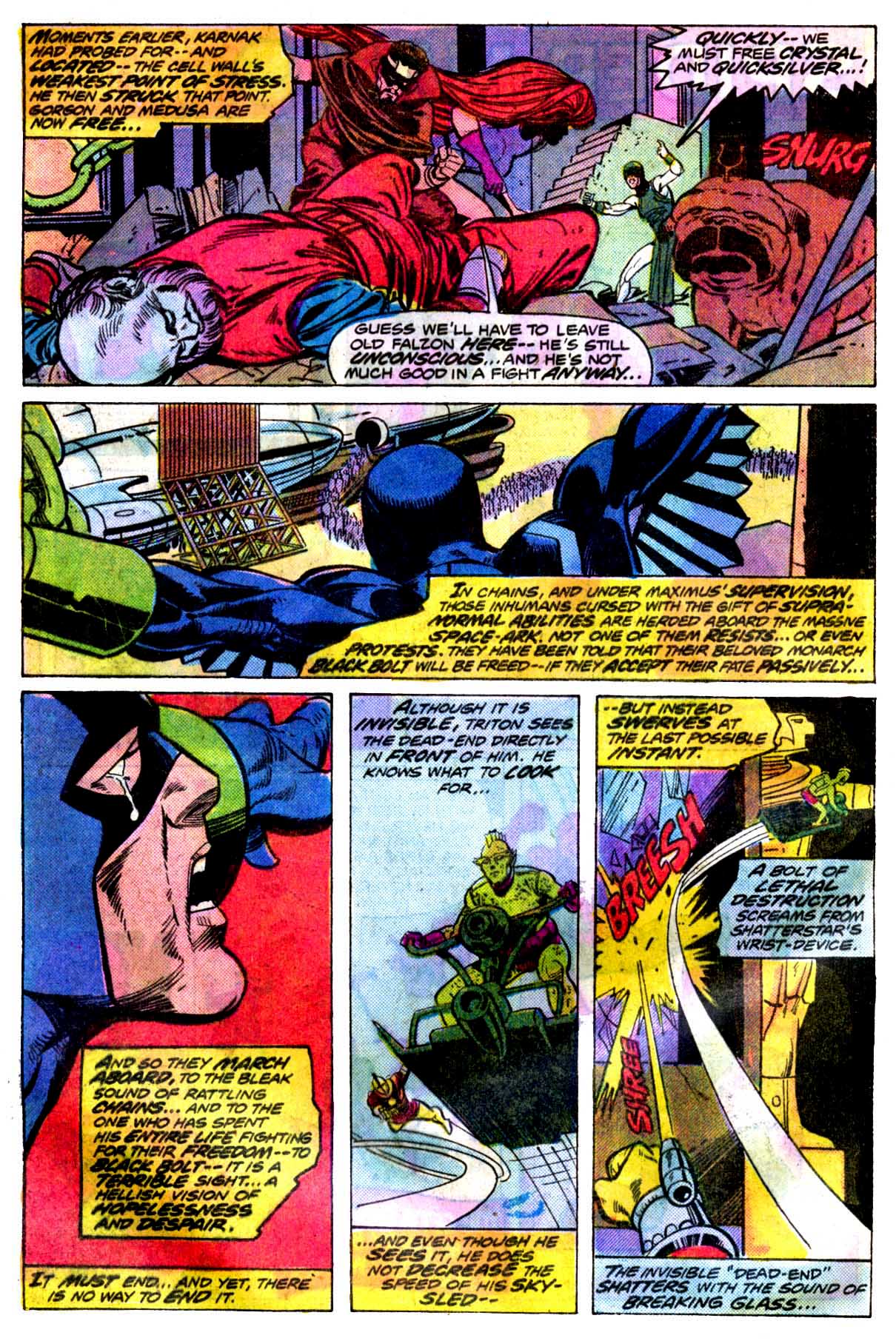 Read online Inhumans (1975) comic -  Issue #5 - 17