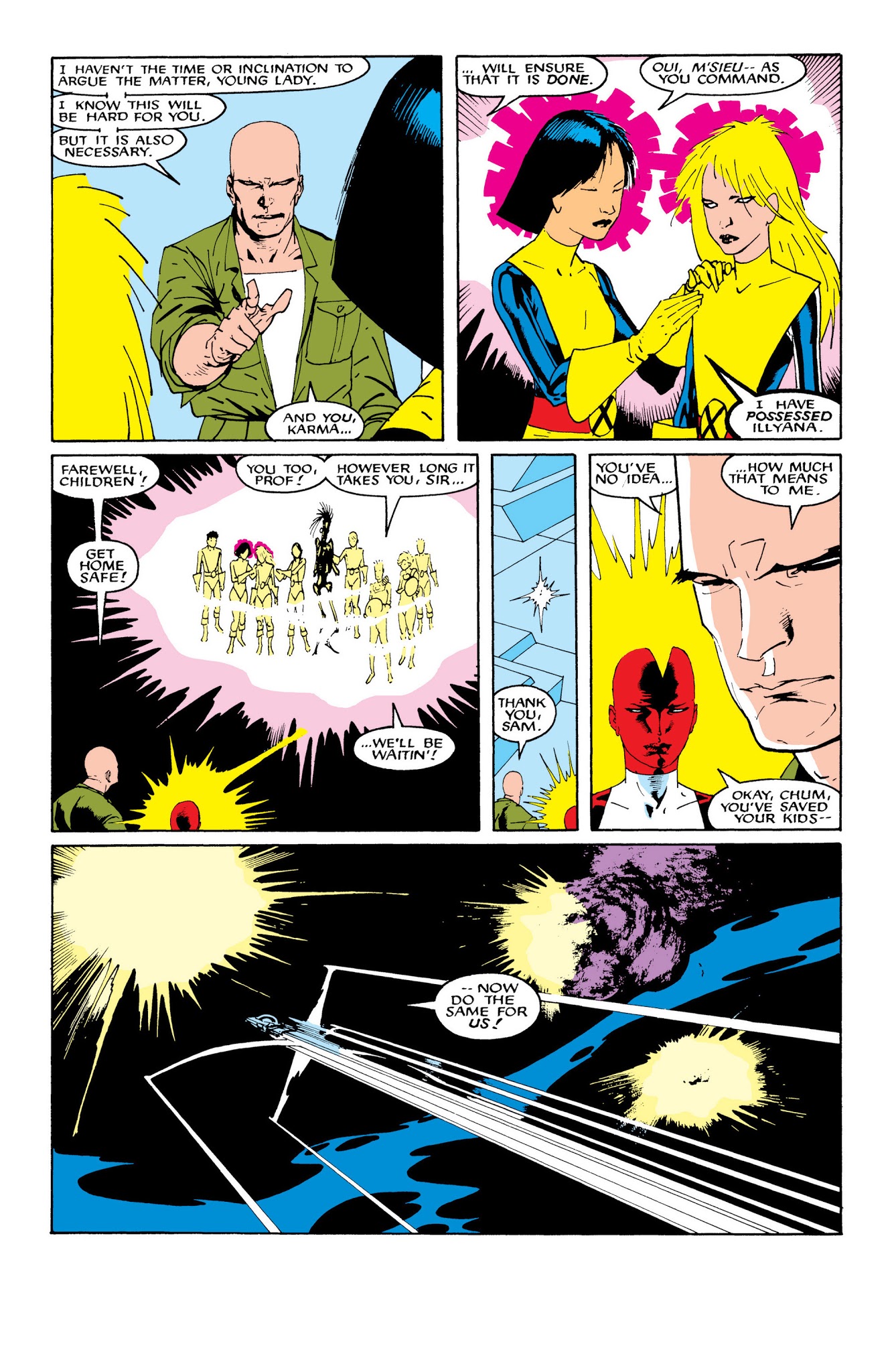 Read online New Mutants Classic comic -  Issue # TPB 7 - 111