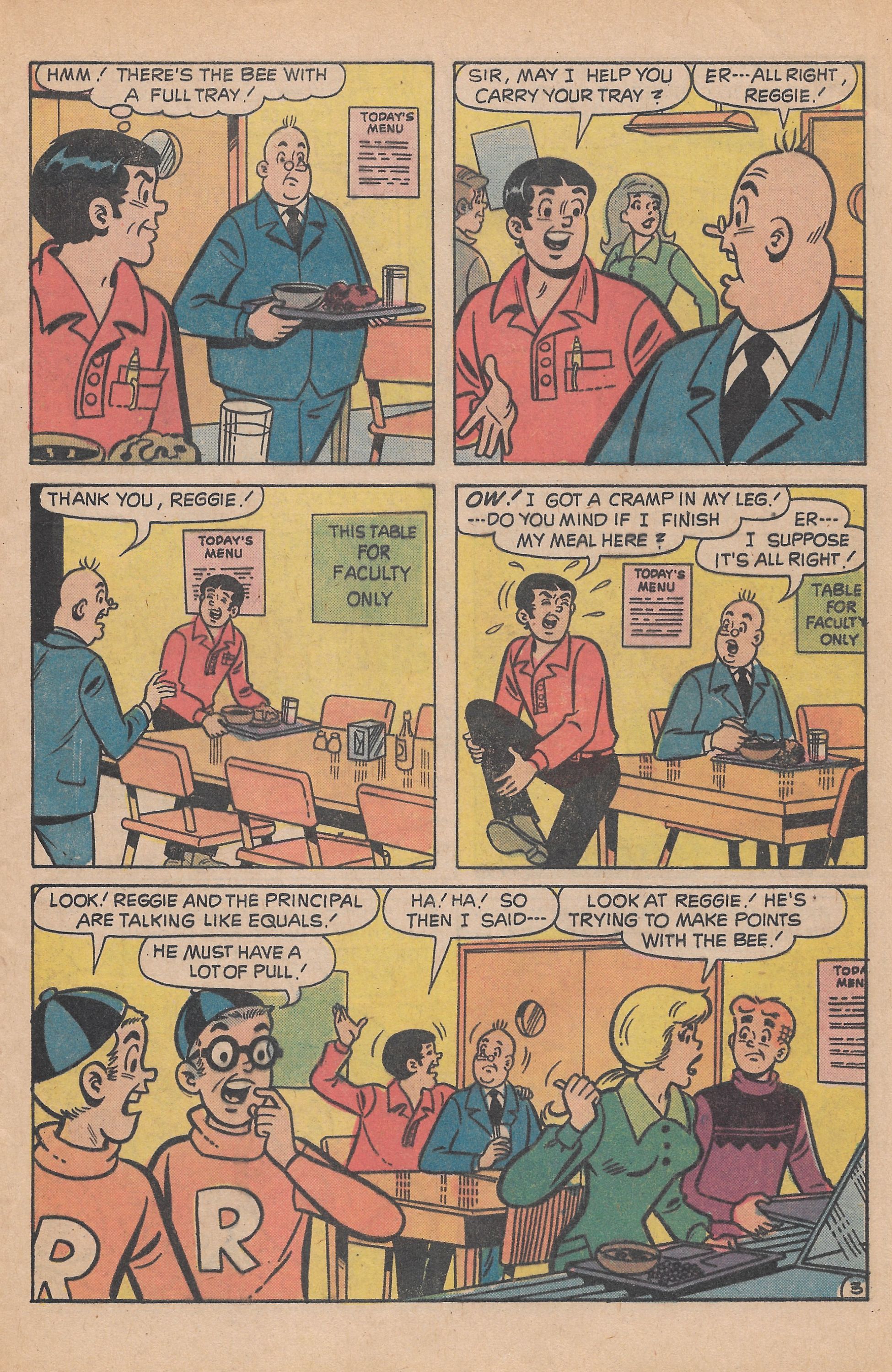 Read online Reggie and Me (1966) comic -  Issue #70 - 5