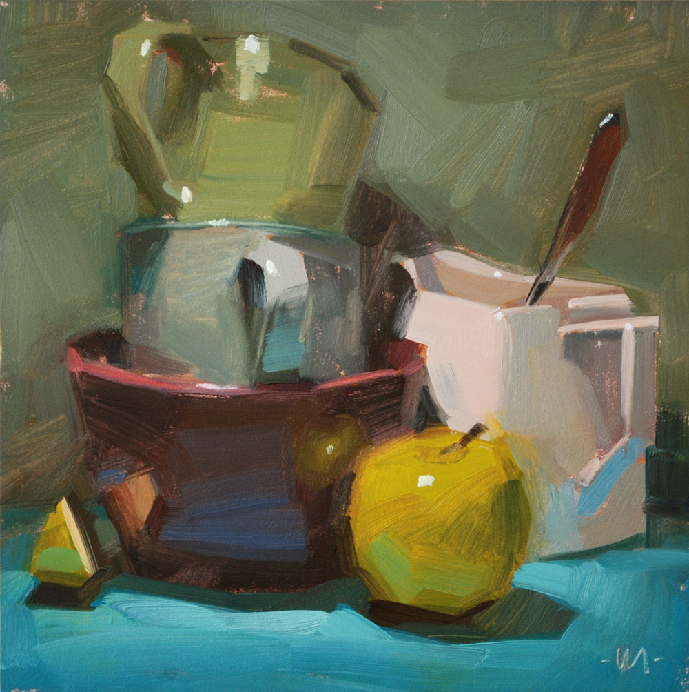 Carol Marine's Painting a Day The Kitchen Sink