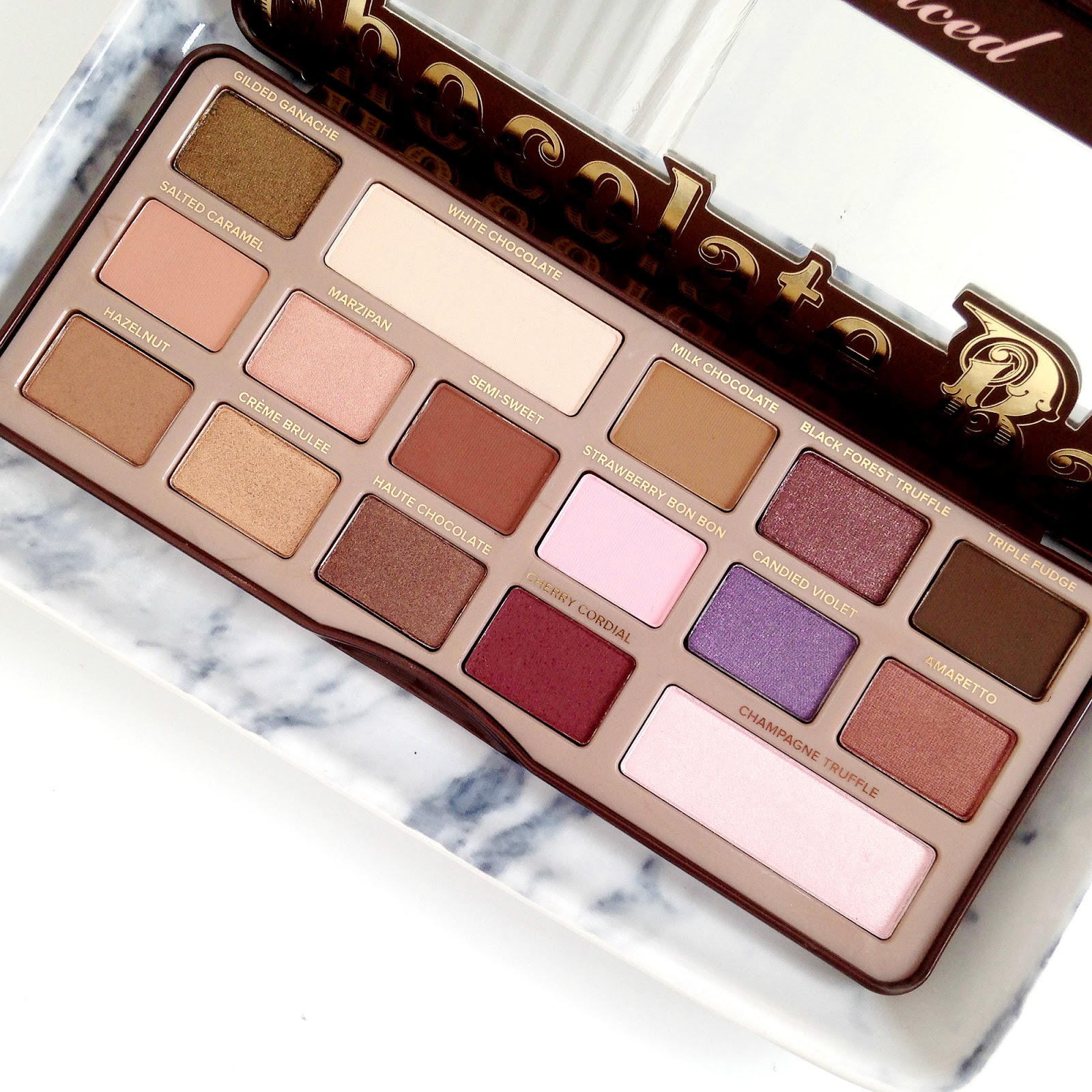 Too Faced Chocolate Bar Palette Review and Swatches