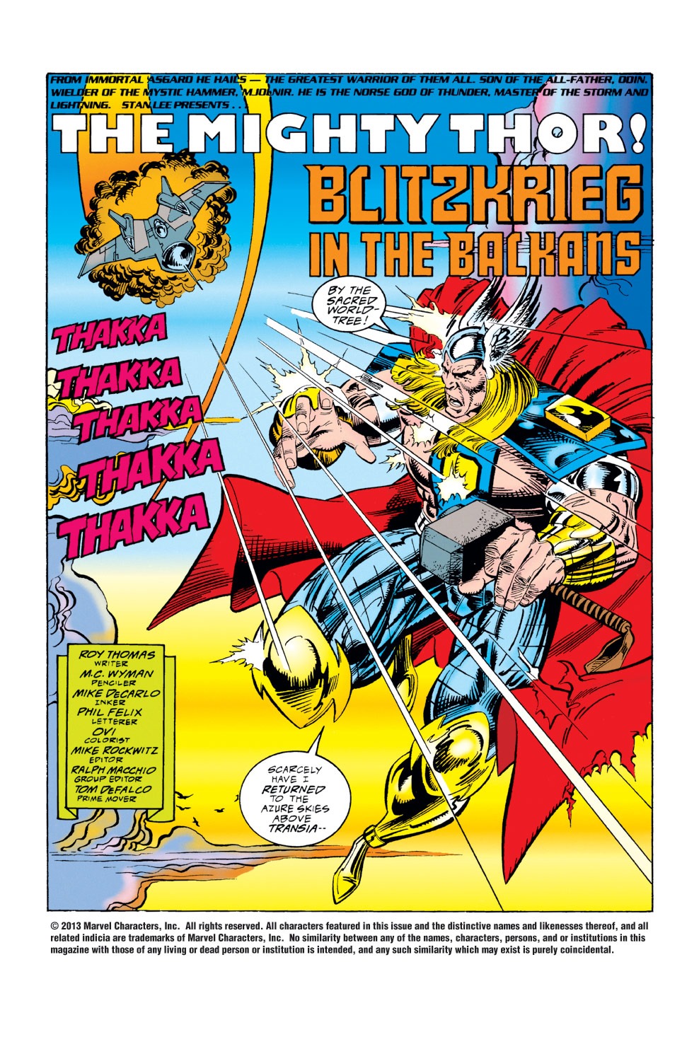 Read online Thor (1966) comic -  Issue #480 - 2