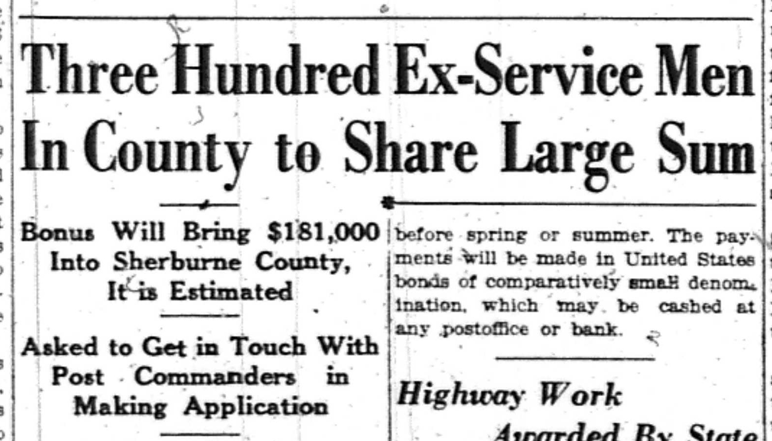 in 1936 in the midst of the economic crisis unemployment high and civilian conservation corps and the wpa maintaining projects in the county in 1936 in the midst of the economic crisis unemployment high and civilian conservation corps and the wpa maintaining projects in the county