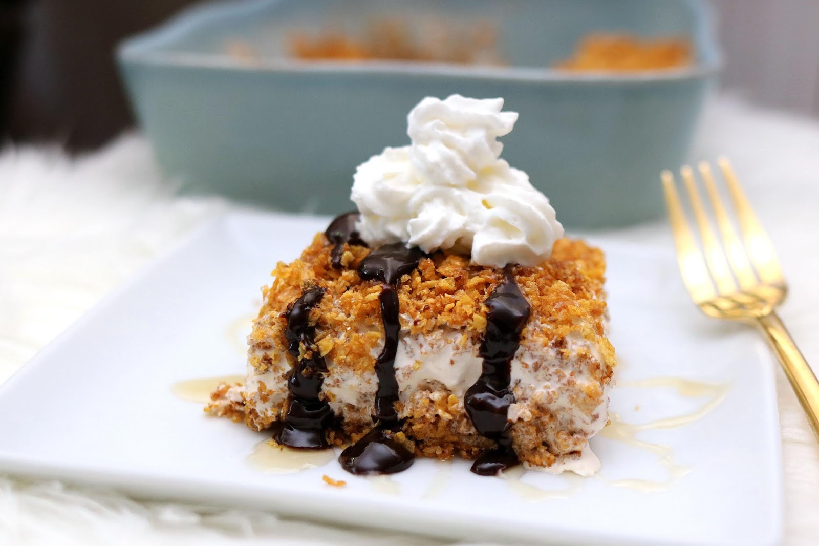 Recipe NoFry Fried Ice Cream with Turkey Hill chicago foodie girl