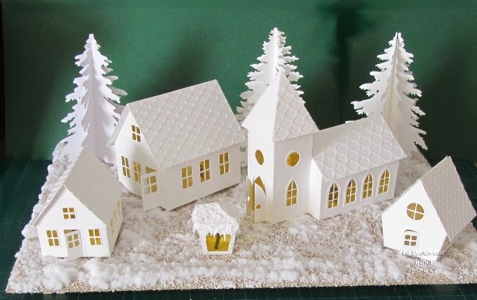 Bastelmaus ist kreativ: Winter-Deko