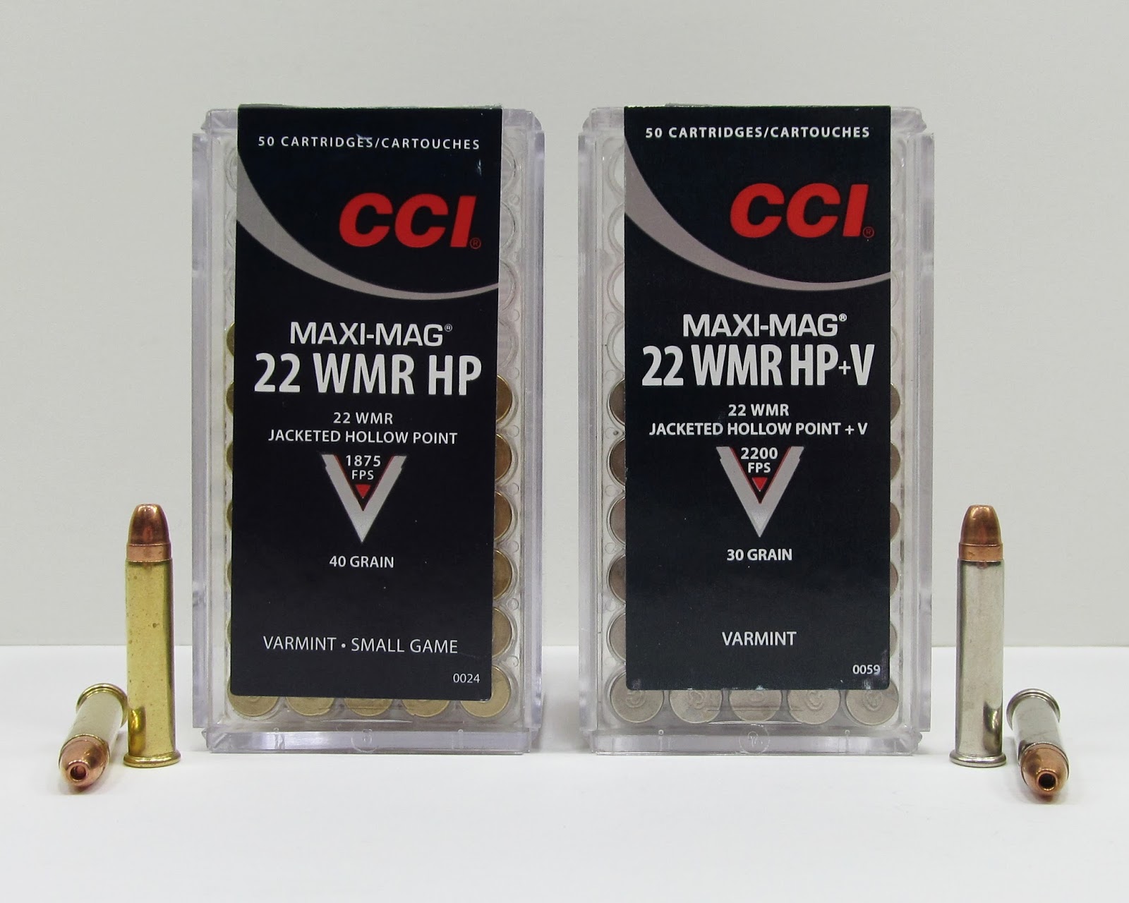 The Rimfire Channel Blog 22 WMR Tests CCI MaxiMag and MaxiMag +V