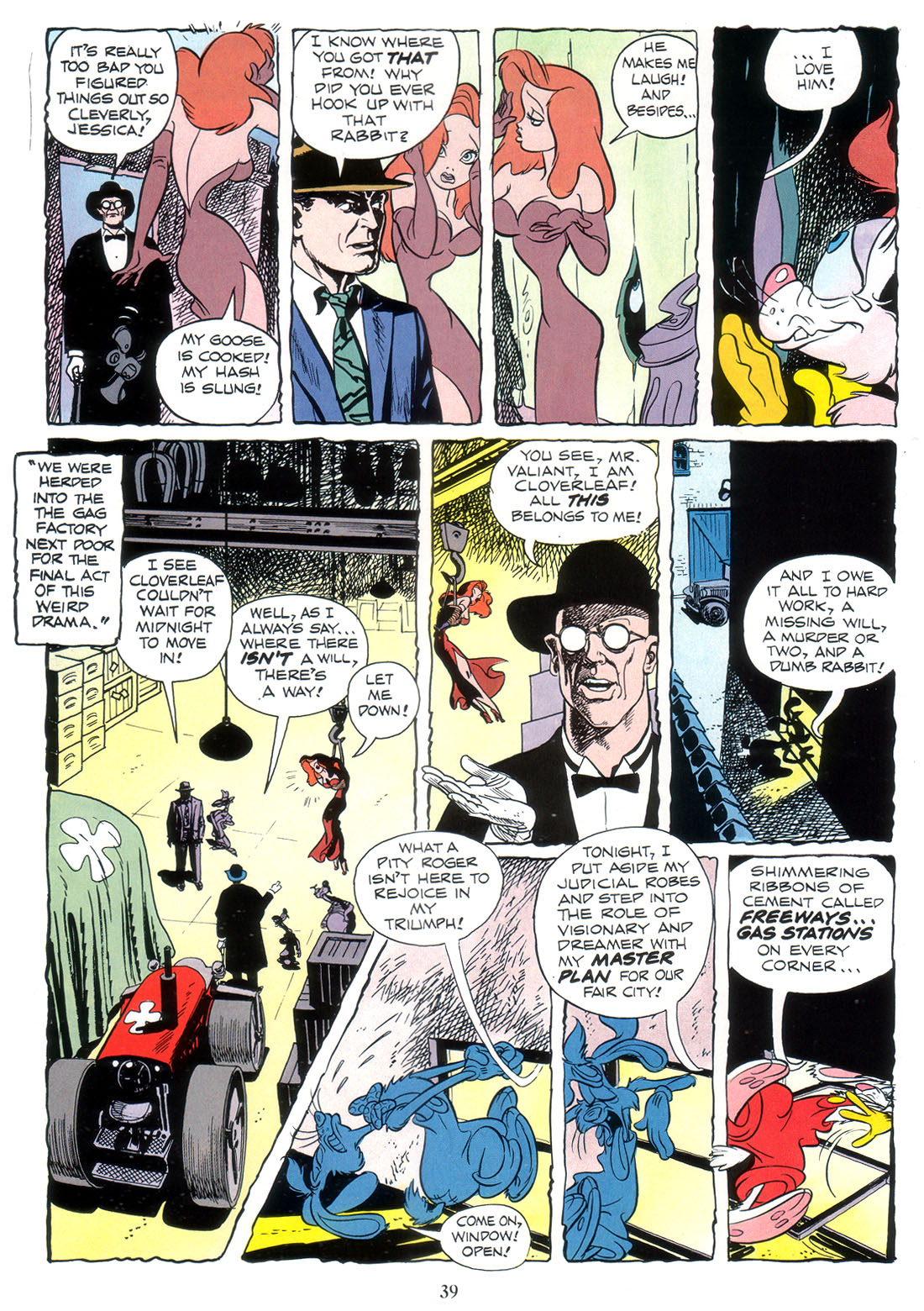 Read online Marvel Graphic Novel comic -  Issue #41 - Who Framed Roger Rabbit - 41