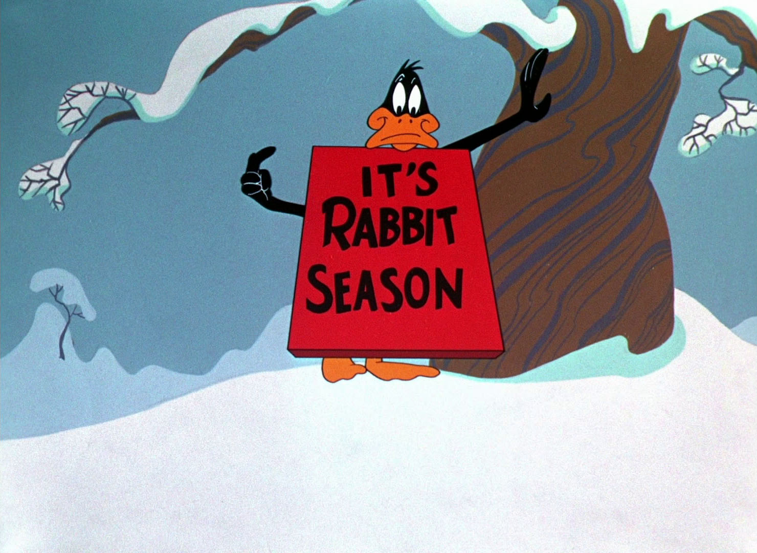 Duck! Rabbit, Duck! - cartoon characters