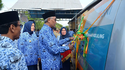 Dinas Perpustakaan dan Kearsipan Kabupaten Biman Luncurkan Program Hallo Perpustakaan