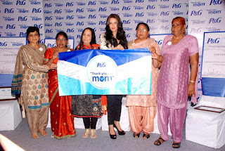 Actress Neha Dhupia at P&G's 'Thank you, Mom' event pictures