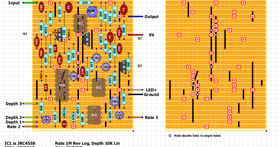 Guitar FX Layouts: EHX Small Clone