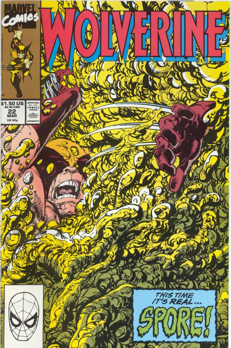 Read online Wolverine (1988) comic -  Issue #22 - 1