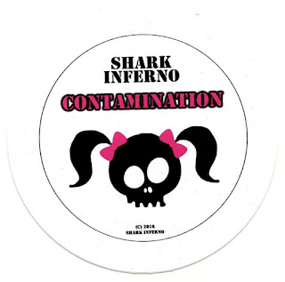 Shark Inferno Contamination sticker