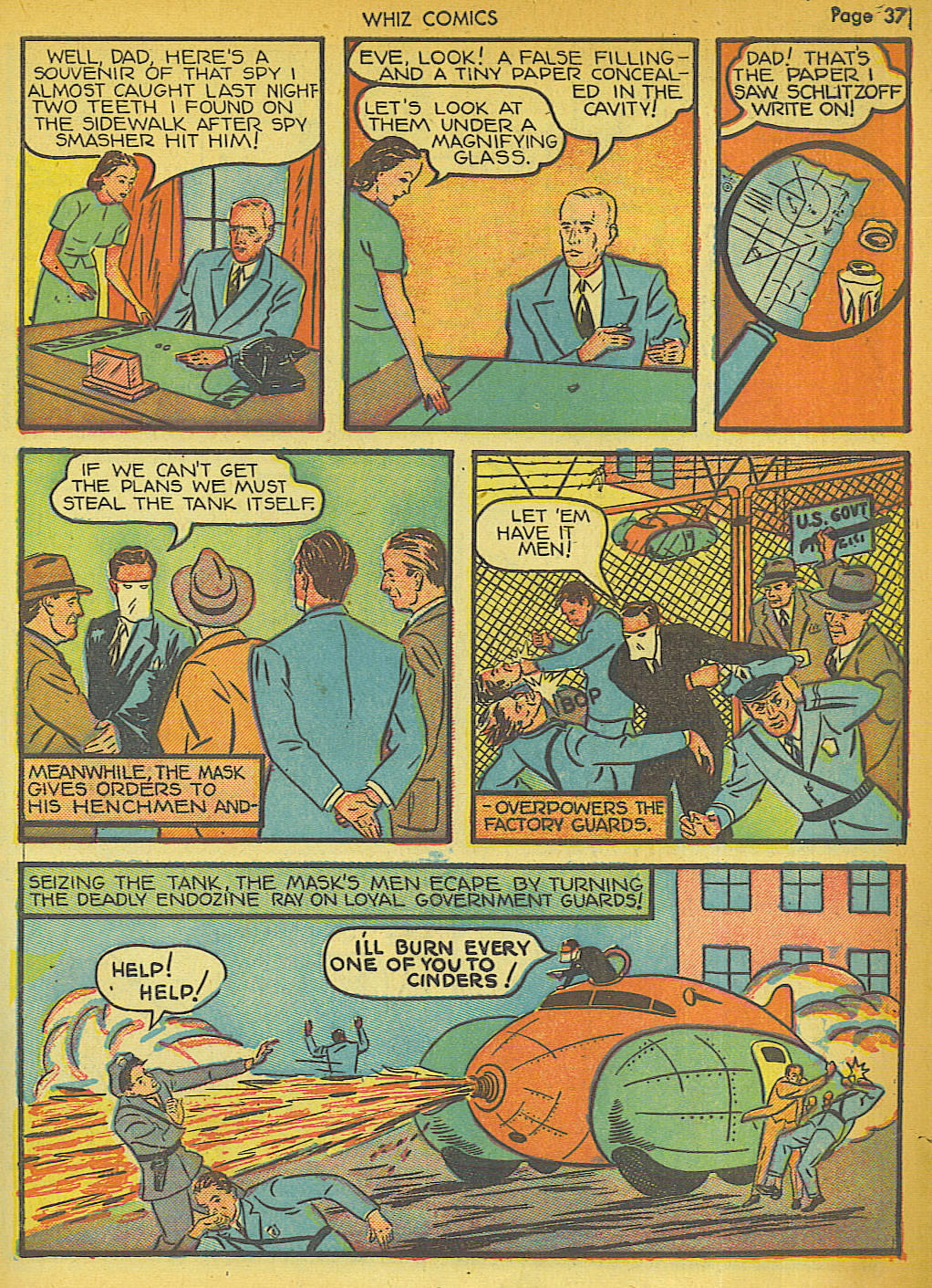 Read online WHIZ Comics comic -  Issue #5 - 39