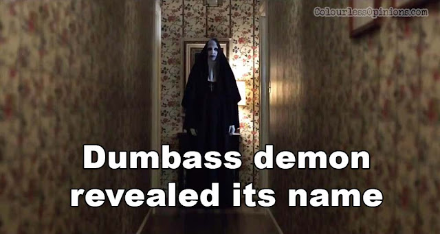 Now I know Marilyn Manson's real name... conjuring 2 nun meme