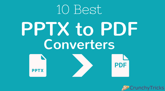 PPTX to PDF Converters 