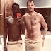Top Nigerian gay rights activist Bisi Alimi and husband Anthony Davis shows of the size of their d****k in latest photos