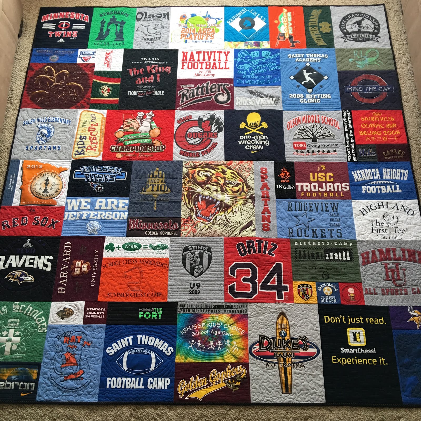 Grace and Peace Quilting TShirt Quilt Extraordinaire