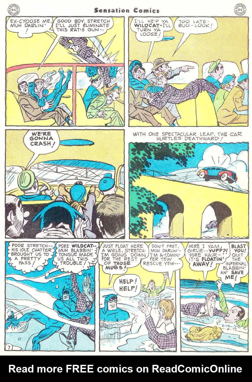 Read online Sensation (Mystery) Comics comic -  Issue #50 - 47