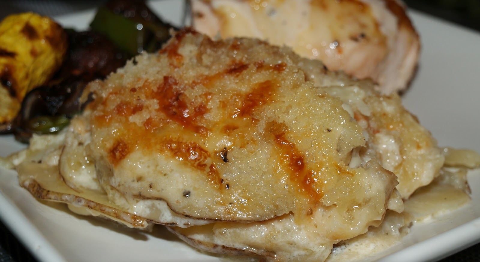 Eat, Create, Love Potatoes Au Gratin with Gruyere and Caramelized Onions