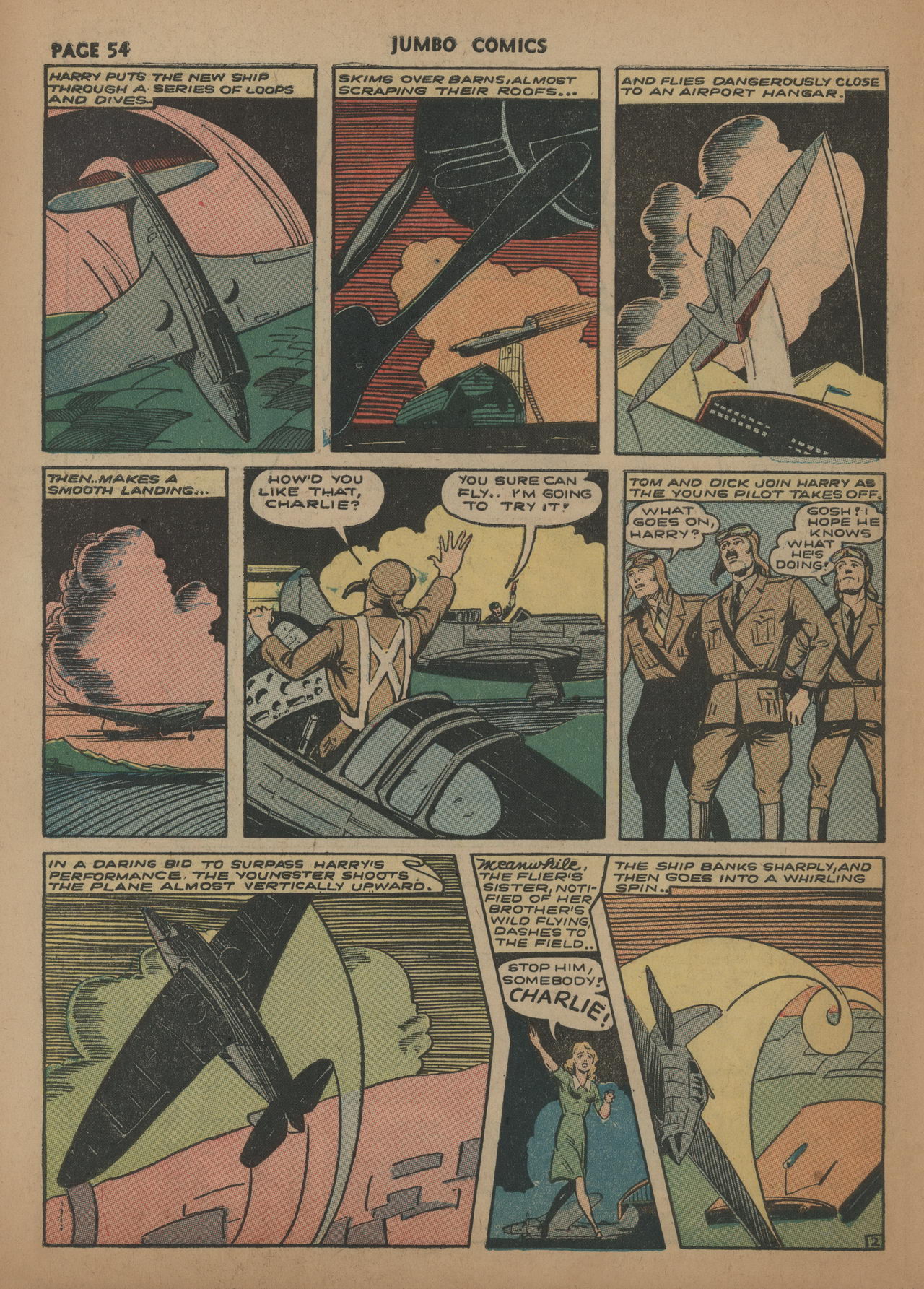 Read online Jumbo Comics comic -  Issue #44 - 56