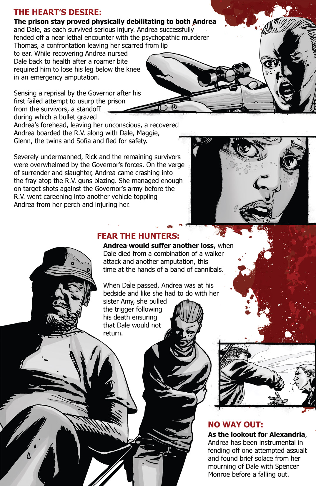 Read online The Walking Dead Survivors' Guide comic -  Issue # TPB - 15