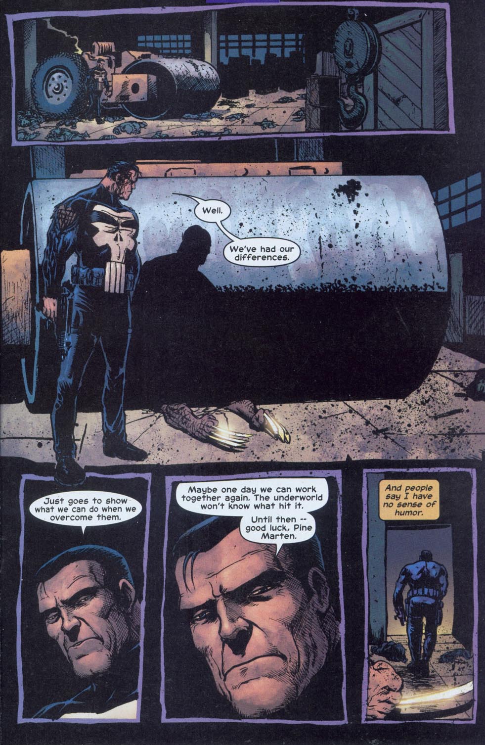 Read online The Punisher (2001) comic -  Issue #17 - Aim Low - 22