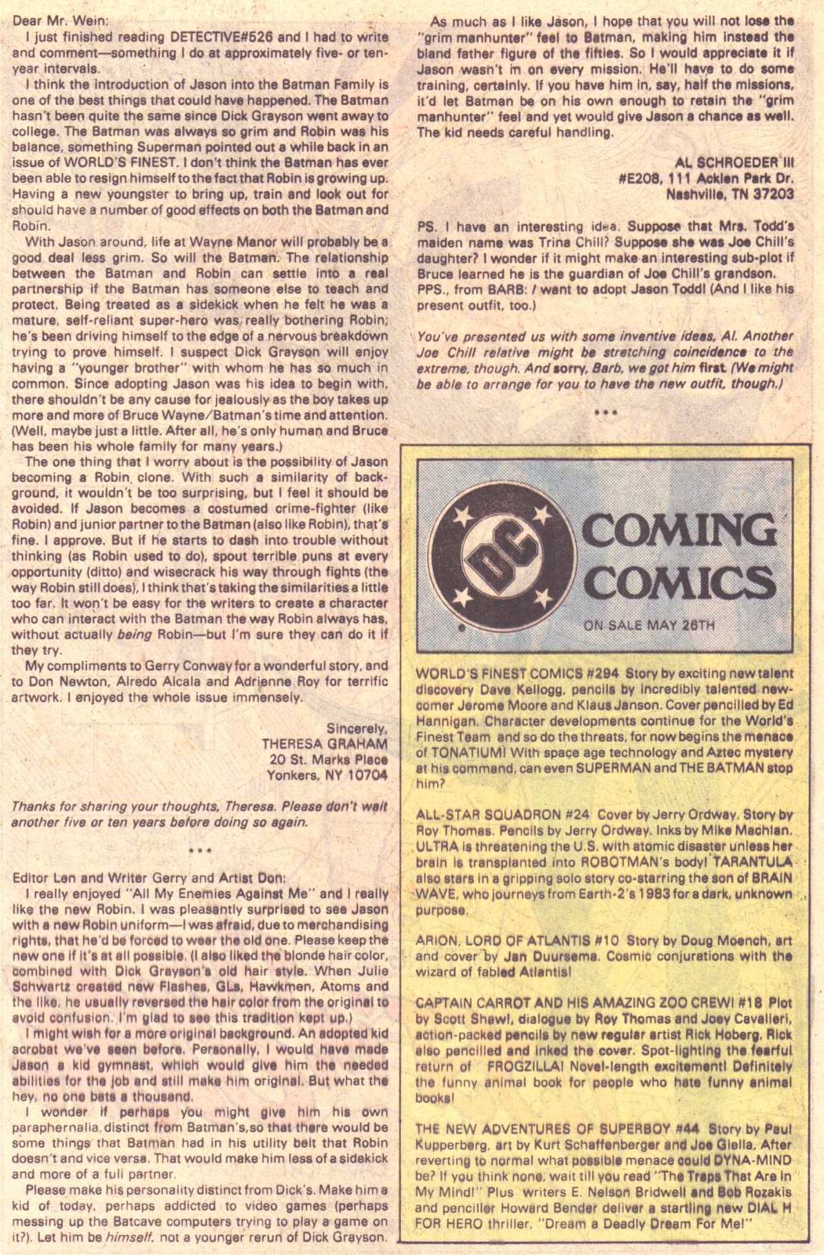 Read online Detective Comics (1937) comic -  Issue #529 - 25